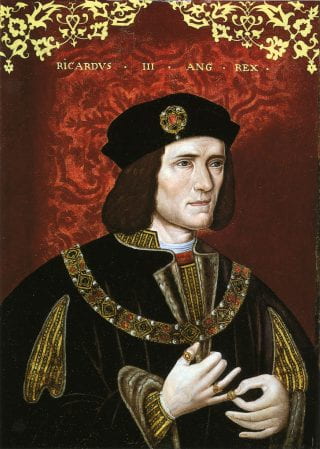 Painting of King Richard III